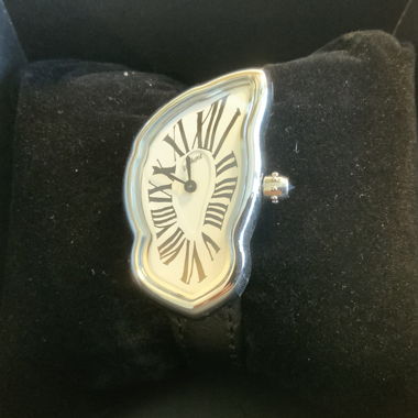 Silver-Toned Watch – Inspired by Cartier Design