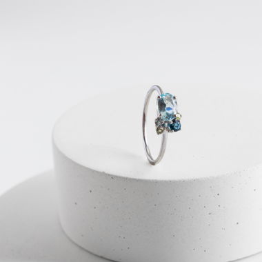 Kristall Ring