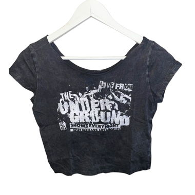 washed grey rock t-shirt