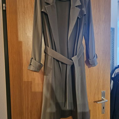 Cappotto estivo verde oliva Tg 38