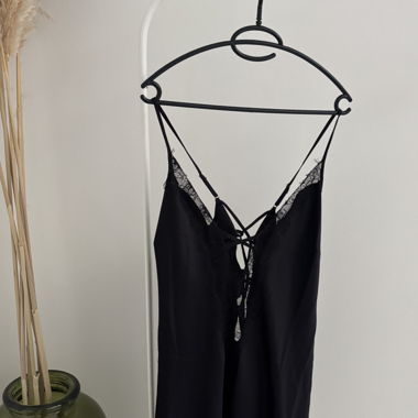 Schwarzes Kleid/ Nachthemd