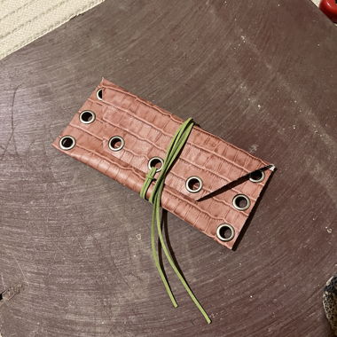 Brillenetui leather handmade