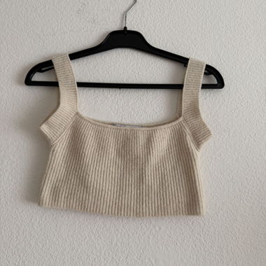 Ribbed Knit Crop Top