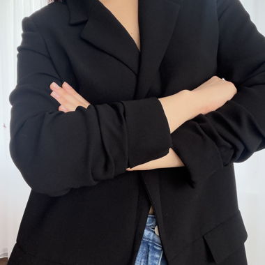 black blazer