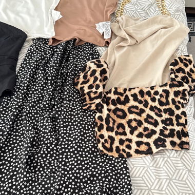 Ensemble de tops et jupes pour femmes