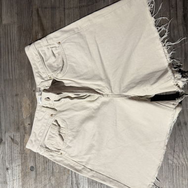 JEANS JORTS BEIGE