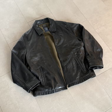Vintage Nautica Leather Jacket