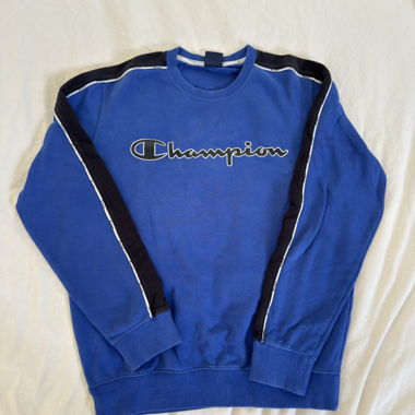 Champion blue sweatshirt