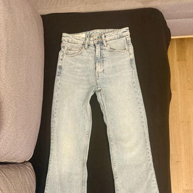 PANTALON TAILLE HAUTE - CROPPED