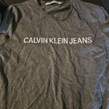 T-shirt en jean Calvin Klein