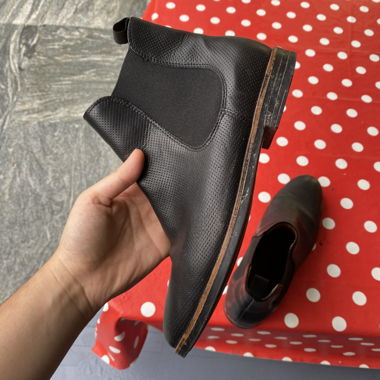 Bottines Chelsea en cuir véritable - marque : varesa