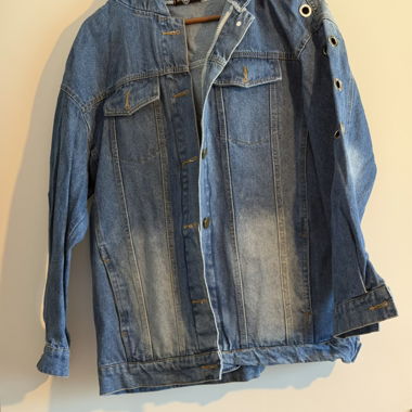 Jeansjacke mit ausziehbare Innenseite