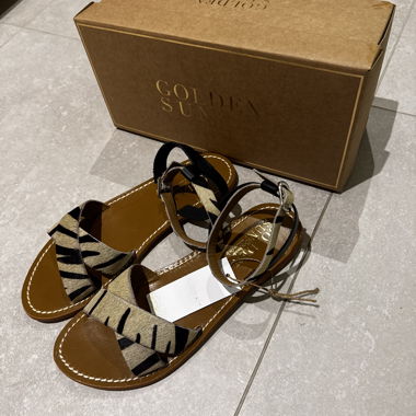 Golden Sun Sandals