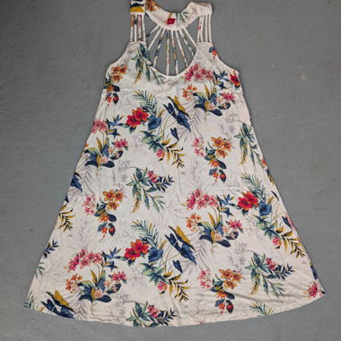 Abito con bretelle a fiori S.Oliver