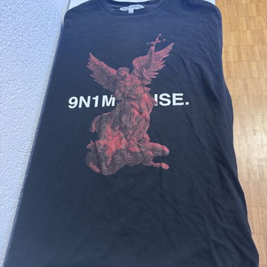 Black T-shirt 9N1M SENSE