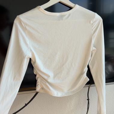 basic white longsleeve