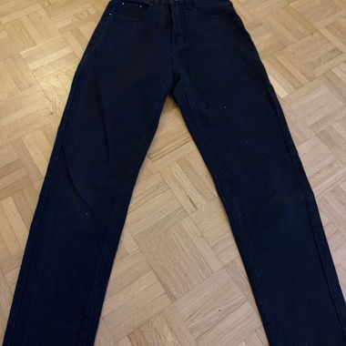 Jeans neri dritti
