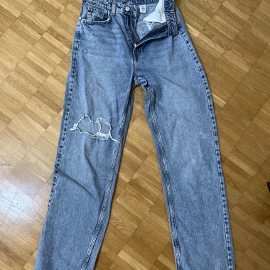 Jeans in denim dritto
