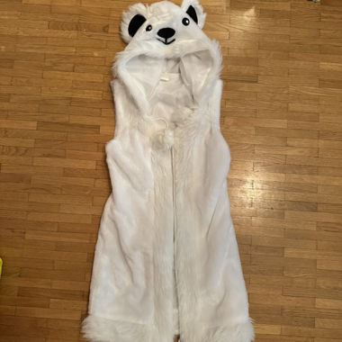 Costume Orsetto in pile per bambini 10 anni