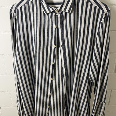 Angelico Striped Linen Shirt