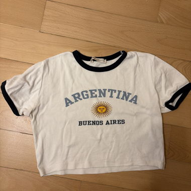 Argentina Crop T-Shirt