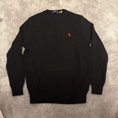 Polo Ralph Lauren Black Sweater crewneck