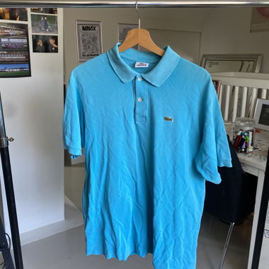 Lacoste polo shirt turquoise