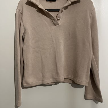 Zara Knit Polo Sweater