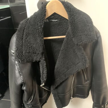 Veste style perfecto doublé 