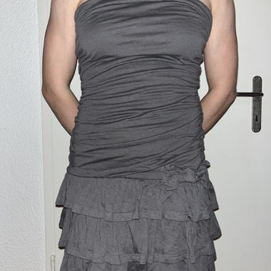 Kleid dunkelgrau 