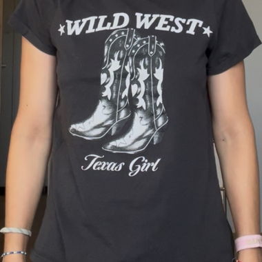 Black Wild West T-Shirt