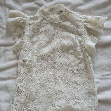 Blusa di pizzo Mango S