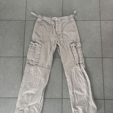 Light Grey Cargo Pants