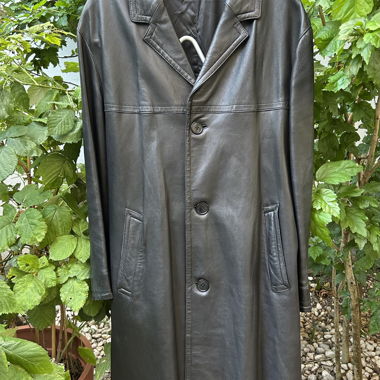 Manteau en cuir