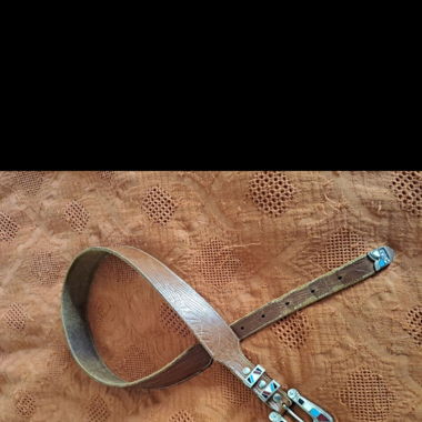 Cintura in pelle vintage