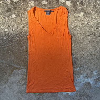 Canotta sportiva Ralph Lauren arancione