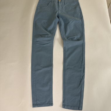 Blue Schumacher trousers