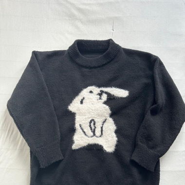 Pullover mit Hasendruck