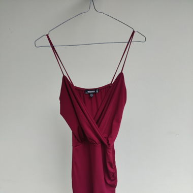 Spagetthi Träger Kleid