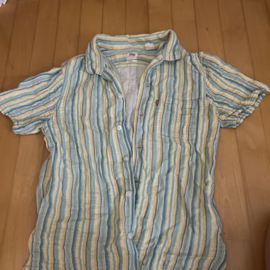 Polo chemise à manches courtes rayée Levi's