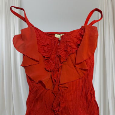 Haut rouge 