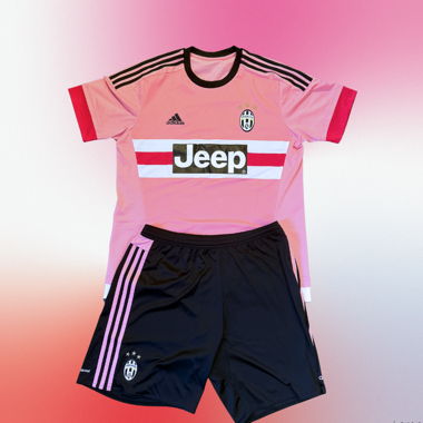 Adidas Juventus Away Trikot 2015/16 inkl. Shorts