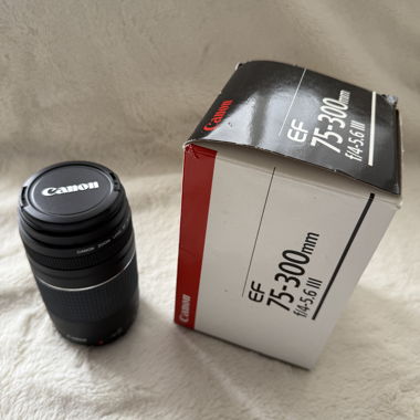 Objectif Zoom Canon EF 75-300 mm f/4-5.6 III