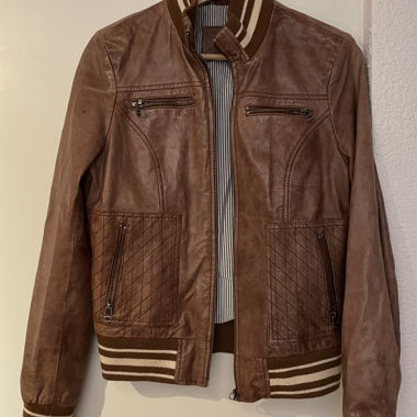Lederjacke