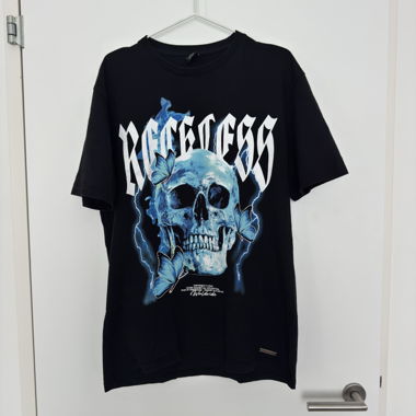 T-shirt avec imprimé tête de mort