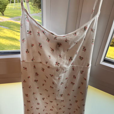 Kleid weiß geblümt 