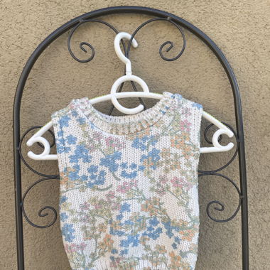 Zara Weste mit Blumenmuster