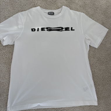 T-shirt Diesel bianco