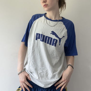 vintage baggy puma shirt