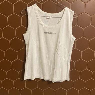 White Tank Top 
